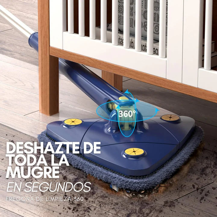 FREGONA TRIANGULAR 360º + 2 RECAMBIOS GRATIS