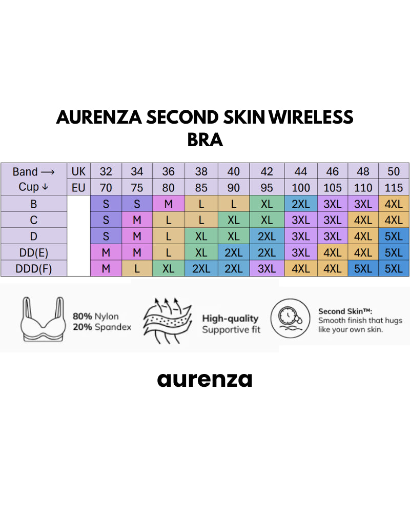 Aurenza Second Skin Wireless Jelly™ Bra