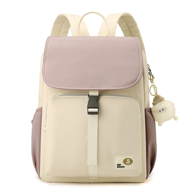 Mommy bag new Korean style fashion multifunctional mother and baby bag portable large capacity mommy bag ladies backpack