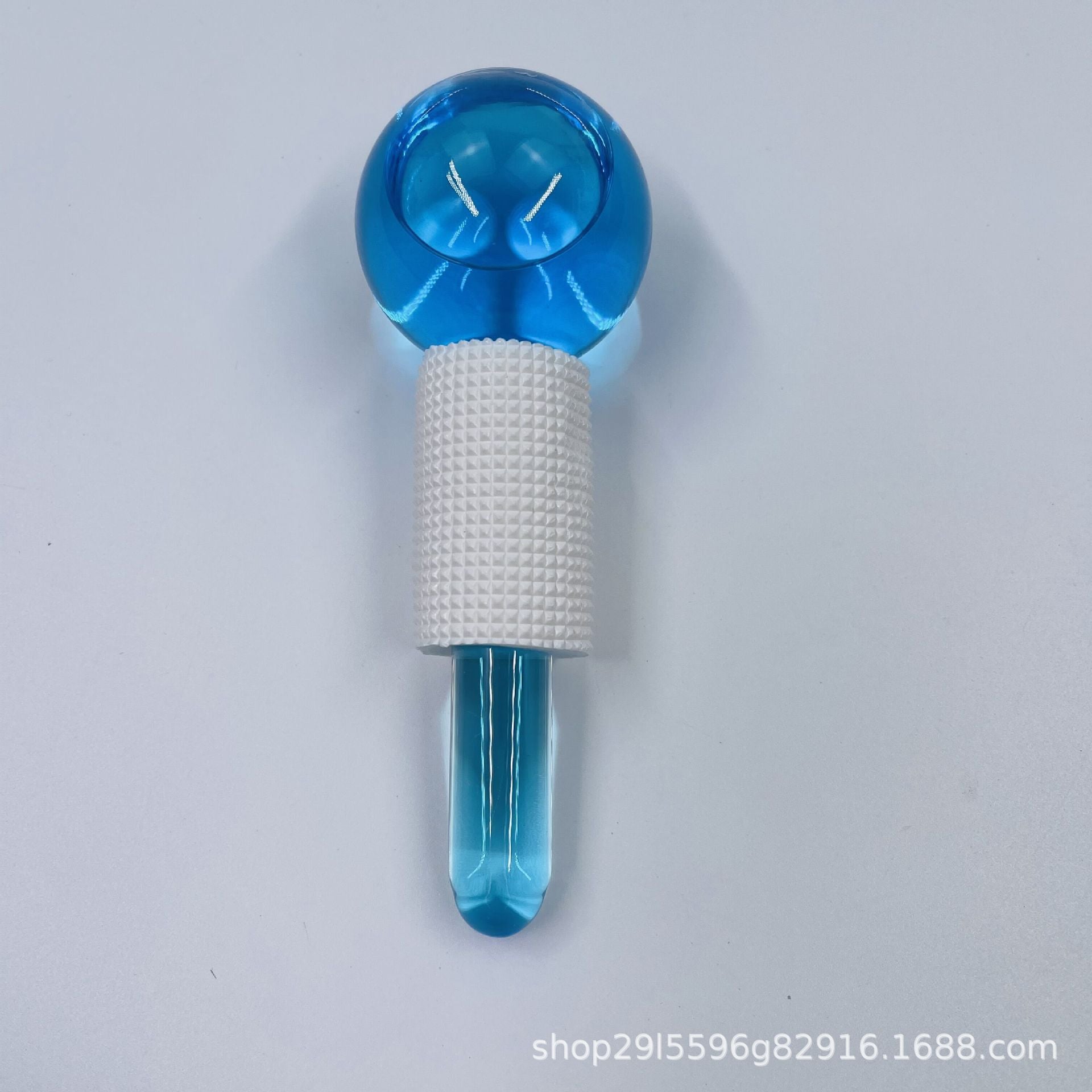 Cross-border new ice ball beauty ball beauty crystal ice wave ball ice ball ice therapy face massage glass beauty ball