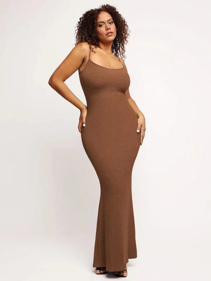 2023 European and American cross-border Amazon women's suspender dress