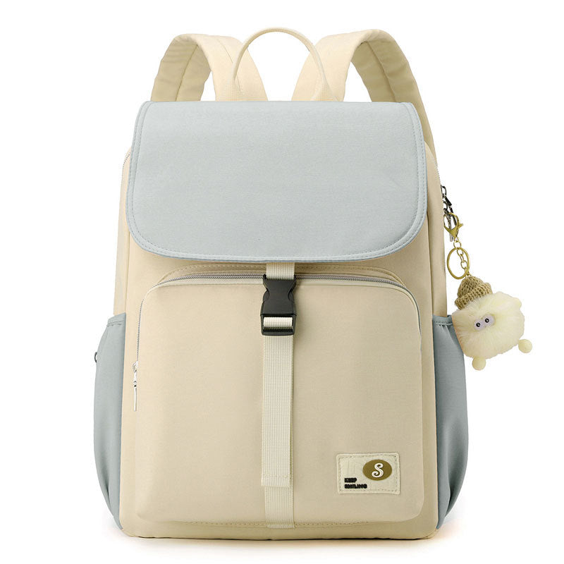 Mommy bag new Korean style fashion multifunctional mother and baby bag portable large capacity mommy bag ladies backpack