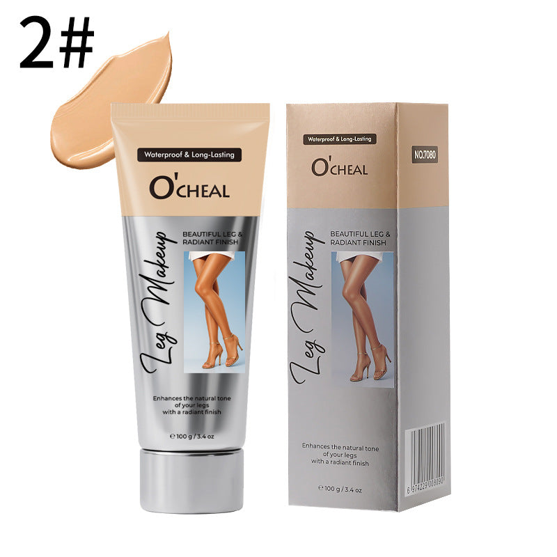 O'CHEAL cross-border concealer beauty leg cream waterproof even skin tone tanning stockings cream beauty lotion leg care