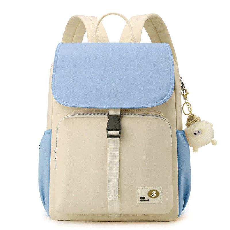 Mommy bag new Korean style fashion multifunctional mother and baby bag portable large capacity mommy bag ladies backpack