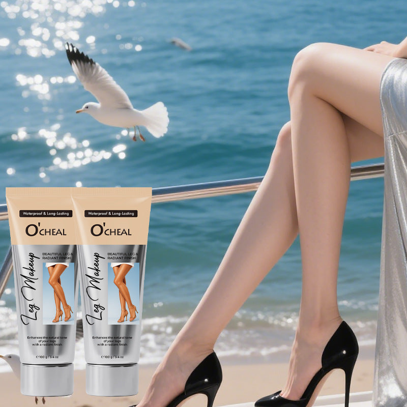 O'CHEAL cross-border concealer beauty leg cream waterproof even skin tone tanning stockings cream beauty lotion leg care