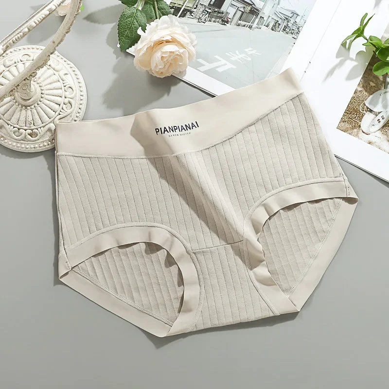 High waist Women's Underwear 5A  Antibacterial Crotch Compression Seamless Cotton Breathable Comfortable women's briefs panties