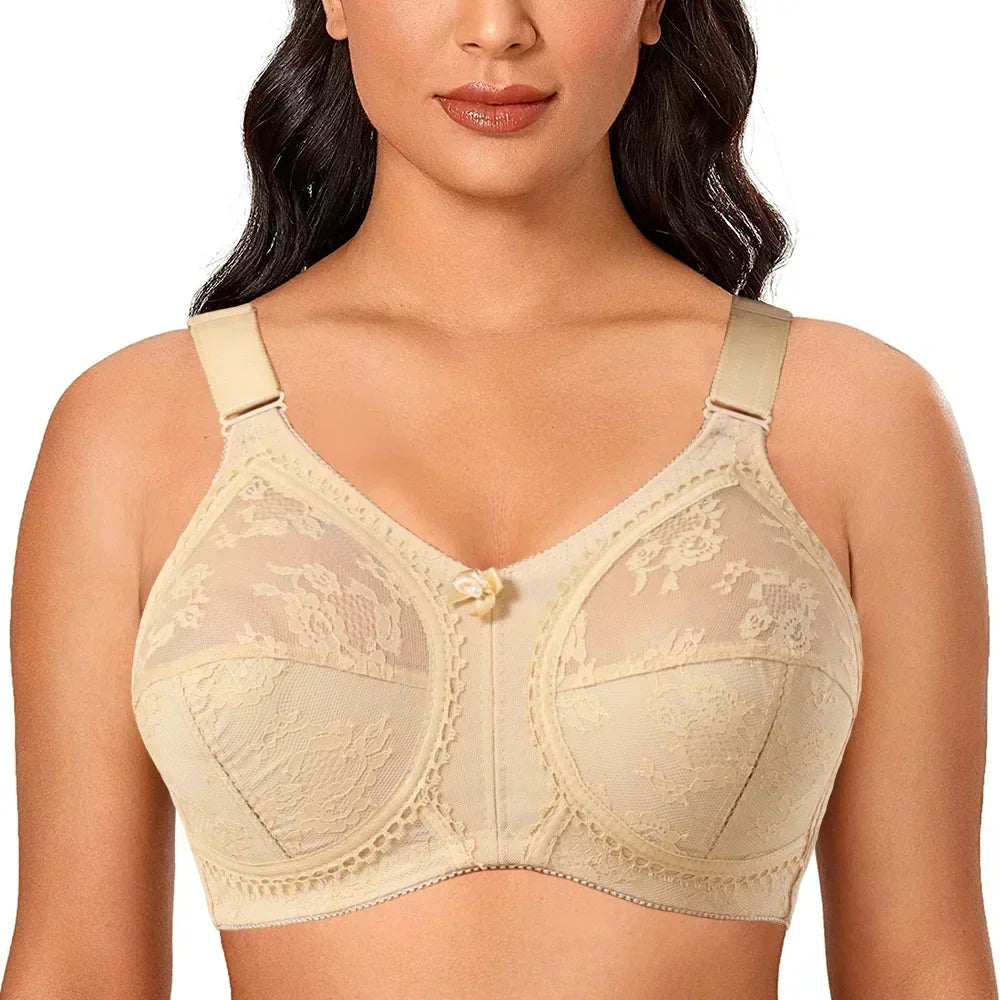 Large minimizer bras, Large lace bras Sexy Women Unlined