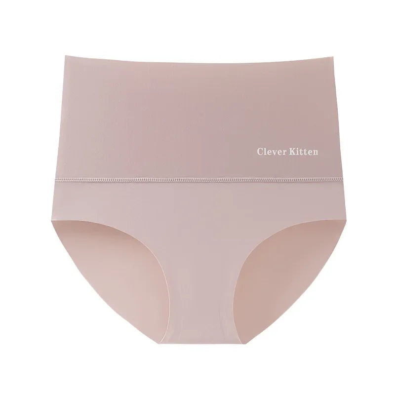 3-Pack High Waisted Tummy Control Briefs Seamless Shapewear Women Mid Waist Trainer Panties Slimming Sheath Butt Lifter Shorts