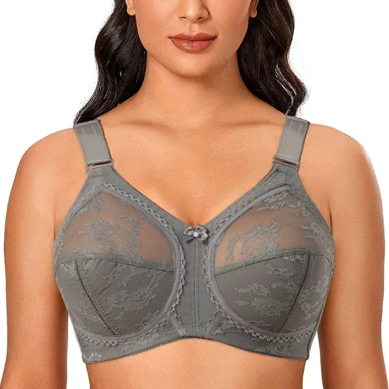 Large minimizer bras, Large lace bras Sexy Women Unlined