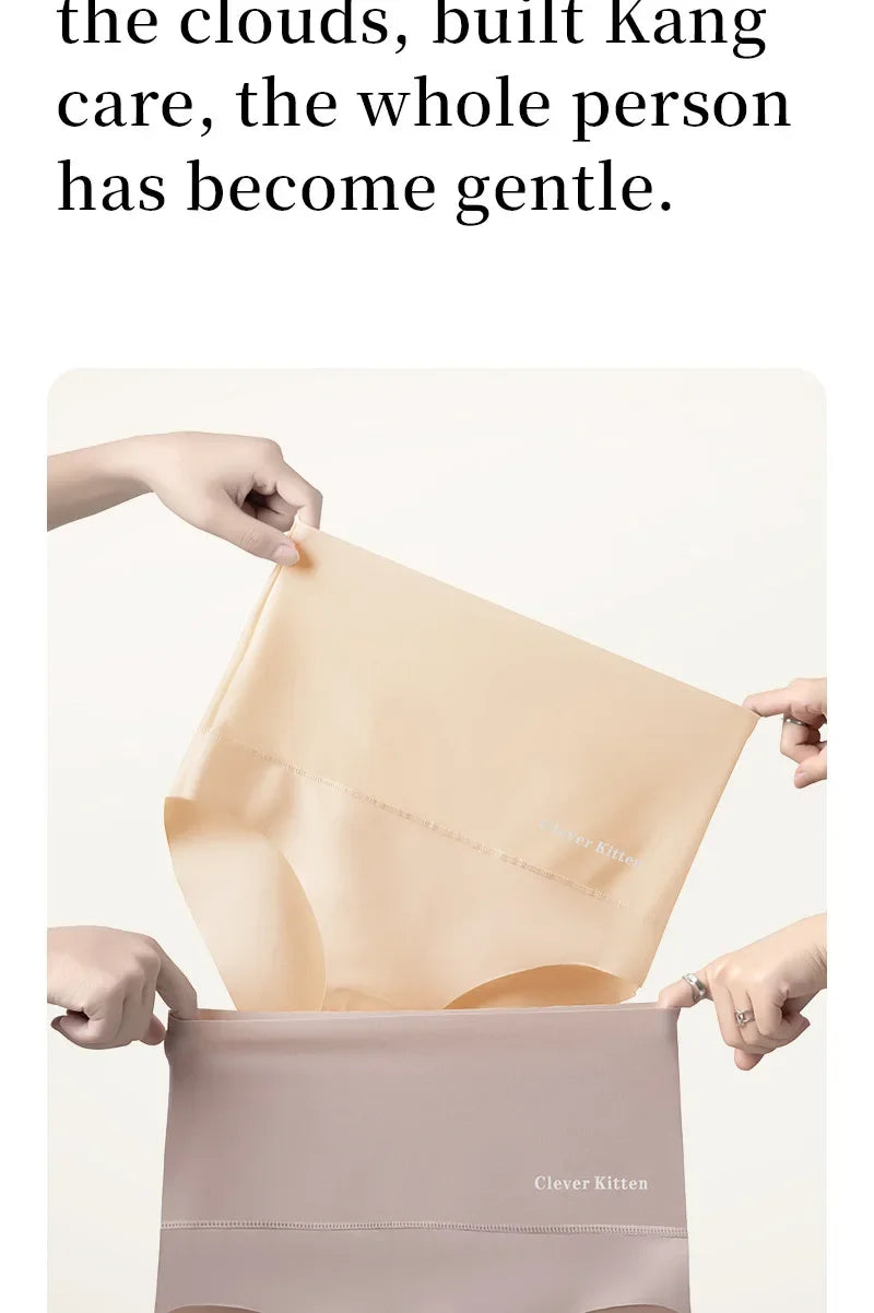 3-Pack High Waisted Tummy Control Briefs Seamless Shapewear Women Mid Waist Trainer Panties Slimming Sheath Butt Lifter Shorts