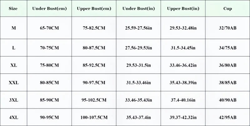 Push-up bras for women Wire-free, padded, seamless bra with V-neckline