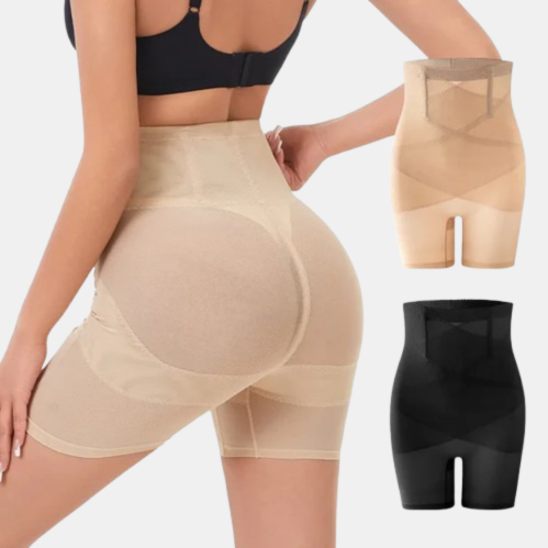 Short Faja Sin Costuras Reafirmante y Realza Glúteos