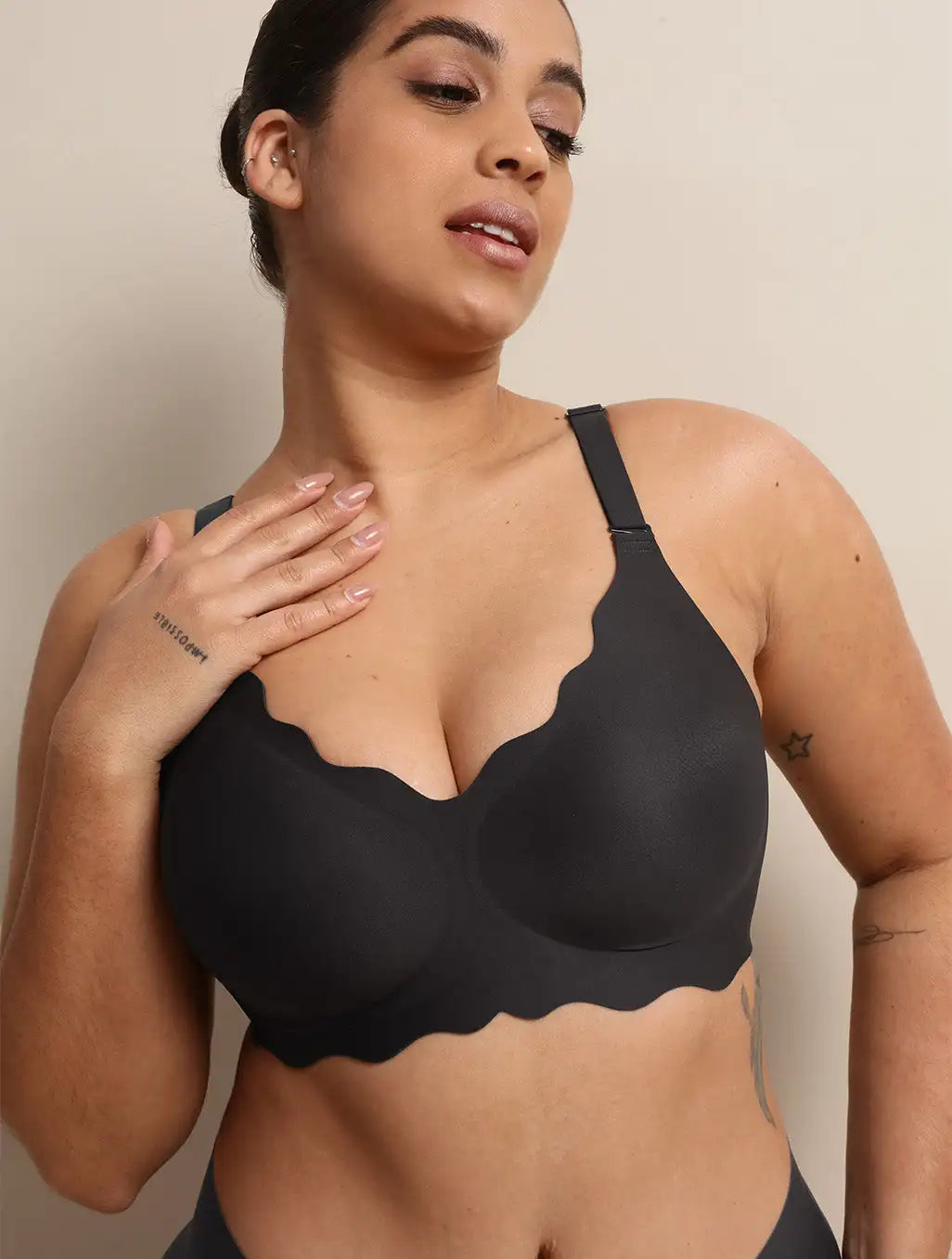 Sujetador Bralette Push-Up Sin Aros