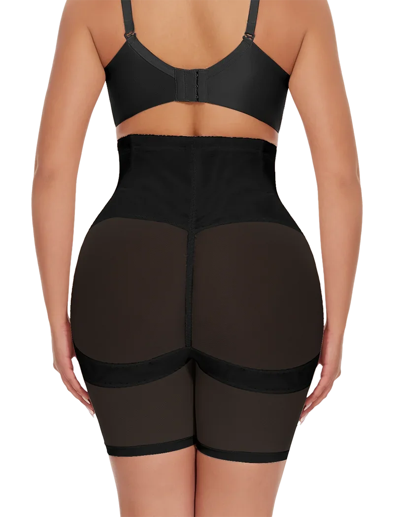 High-waisted shaping underwear with tummy control and butt lift, waist shaper