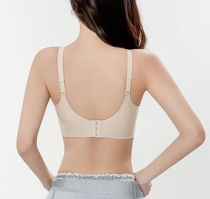 Super soft and thin seamless women's underwear with soft support and no steel underwire