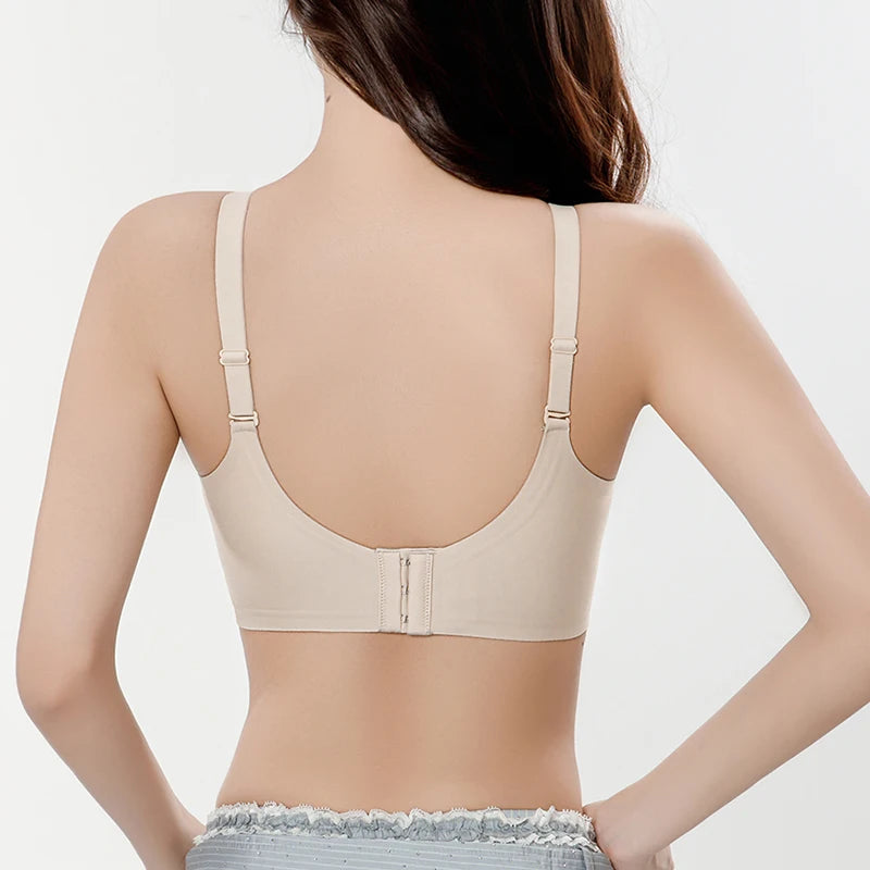 Super soft and thin seamless women's underwear with soft support and no steel underwire