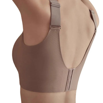 Push-up bras for women Wire-free, padded, seamless bra with V-neckline