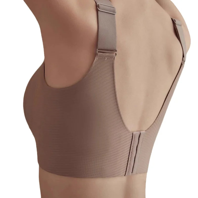 Push-up bras for women Wire-free, padded, seamless bra with V-neckline