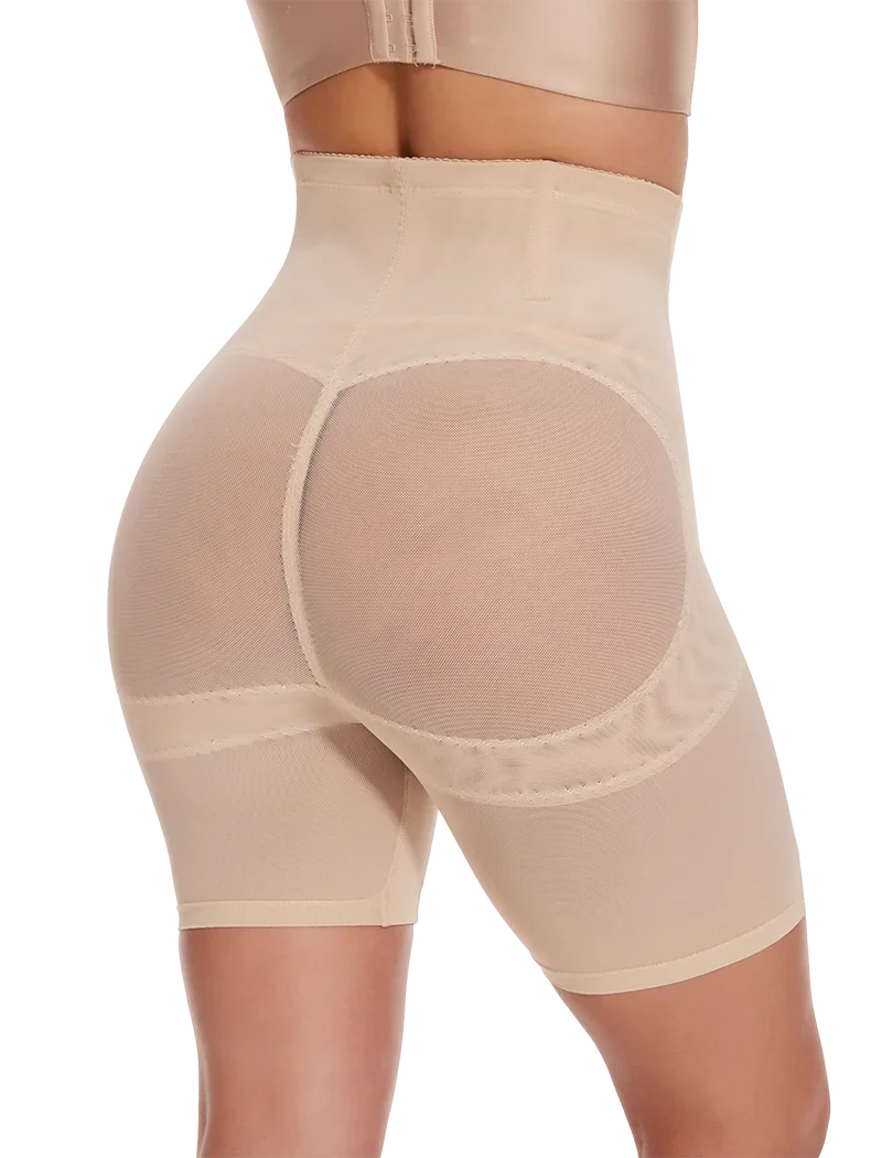 High-waisted shaping underwear with tummy control and butt lift, waist shaper