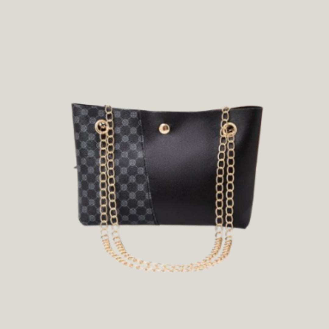 Women's bags 2024 autumn and winter new European and American fashion print bags simple shopping bags shoulder messenger bags handbags